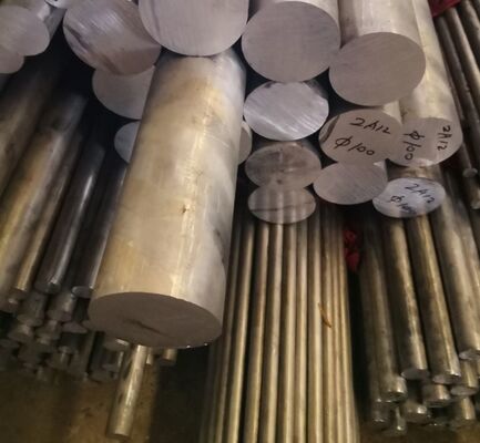 Duralumin 2024 Aluminium Round Bar Rod Mill Finish Surface Treatment Outer Diameter 100mm