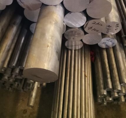 Duralumin 2024 Aluminium Round Bar Rod Mill Finish Surface Treatment Outer Diameter 100mm