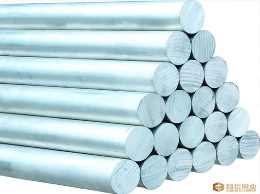 7075 Aluminium Round Bar Cold - Treated Forging Alloy Good Mechanical Properties