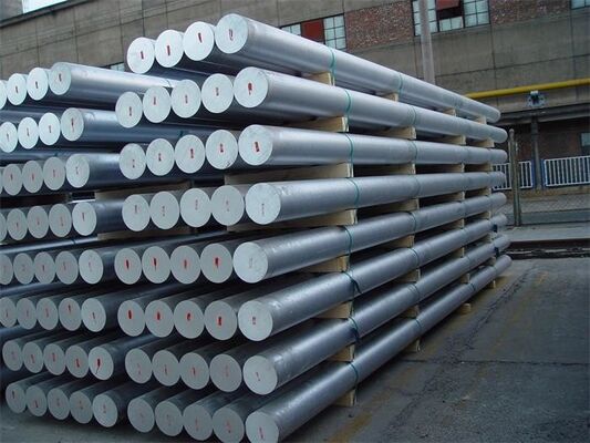 Silver 6061 Round Bar Aluminium Alloy Round Bar Wooden Pallet Packing