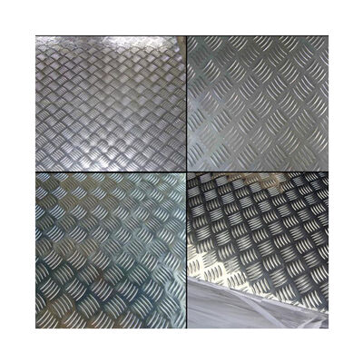 Aluminum Pattern Embossed Sheet Aluminium Checker Plate For Machine Floor
