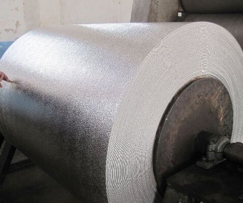 Mill Finish Embossed Aluminum Plate 3mm Thickness For Air Conditioners