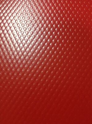 PVDF Coated Embossed Aluminum Sheet 2500mm Width No Scratches For Lighting
