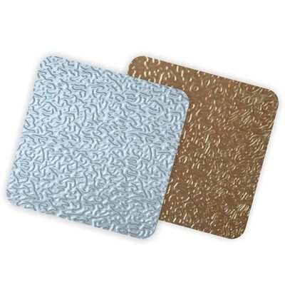 Orange Peel Pattern Embossed Aluminum Panels 3003 3004 5052 5005 5083 6061
