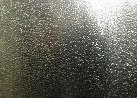 Stucco Embossed Aluminum Sheet , Embossed Anodizing Sheet ISO Certification
