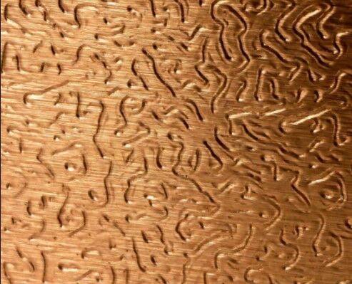 Stucco Embossed Aluminum Sheet , Embossed Anodizing Sheet ISO Certification