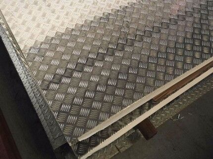 Decorative Aluminium Checker Plate / Thin Gauge Aluminum Diamond Plate
