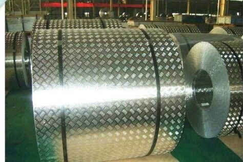 Bright Aluminum Diamond Plate / Mirror Finish Checker Anti Skid Plate