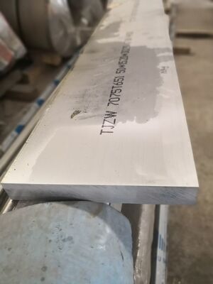 Custom 7075 T651 Plain Aluminium Sheet 50mm Thickness  High Strength
