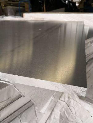 33.86mm Thickness 6005 Aluminum Sheet Plate Applied On Tranportation Vehicle