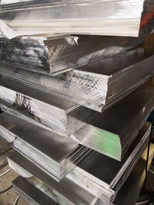 33.86mm Thickness 6005 Aluminum Sheet Plate Applied On Tranportation Vehicle