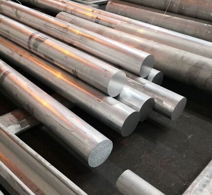T6 7075 Aluminum Bar / Aluminium Round Rod Used In Aircraft Industries