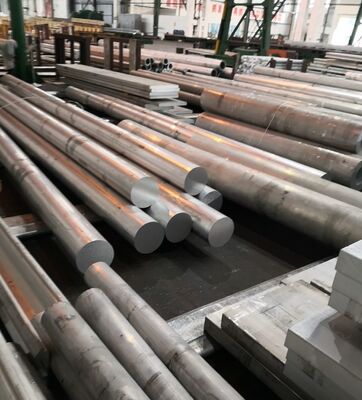 T6 7075 Aluminum Bar / Aluminium Round Rod Used In Aircraft Industries