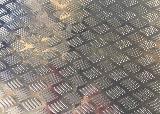 3003 H24 Aluminum Diamond Plate Sheets For Trailer Decking 1100 H14 H24 H16 H18 3003 H24