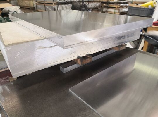 Alloy 6061 T6 Aluminum Sheet Plate Space Grade  For Heat Exchangers